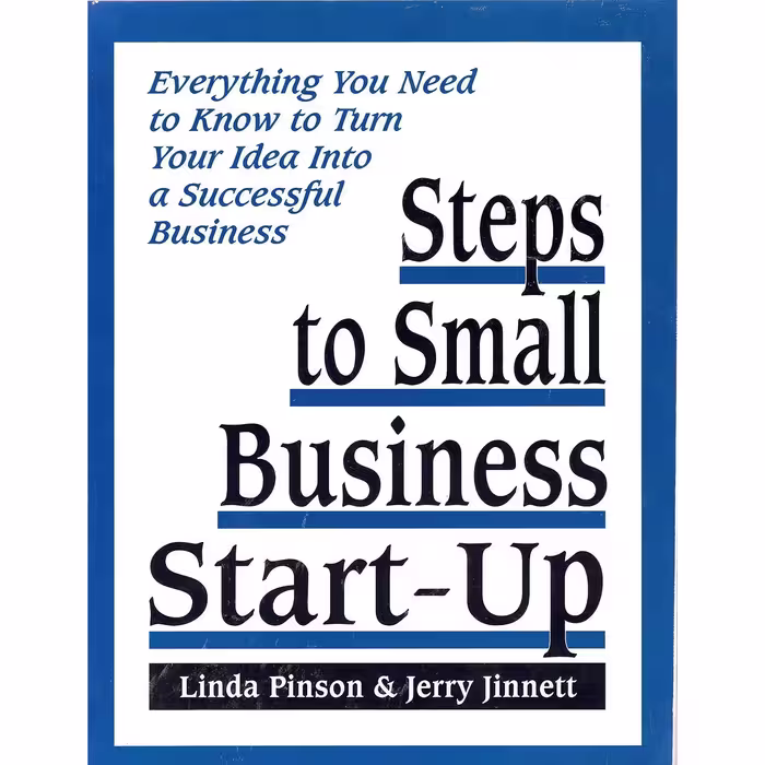کتاب زبان اصلی Steps to Small Business StartUp اثر Linda Pinson