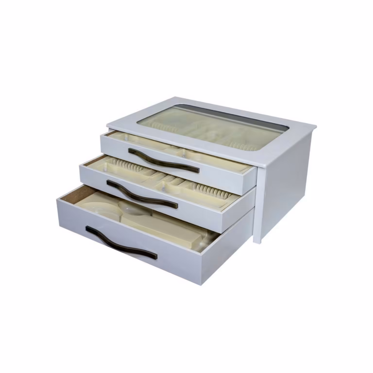 کنسول قاشق وچنگال روکابینت گل رز  کنسول MDF طلق ساده  