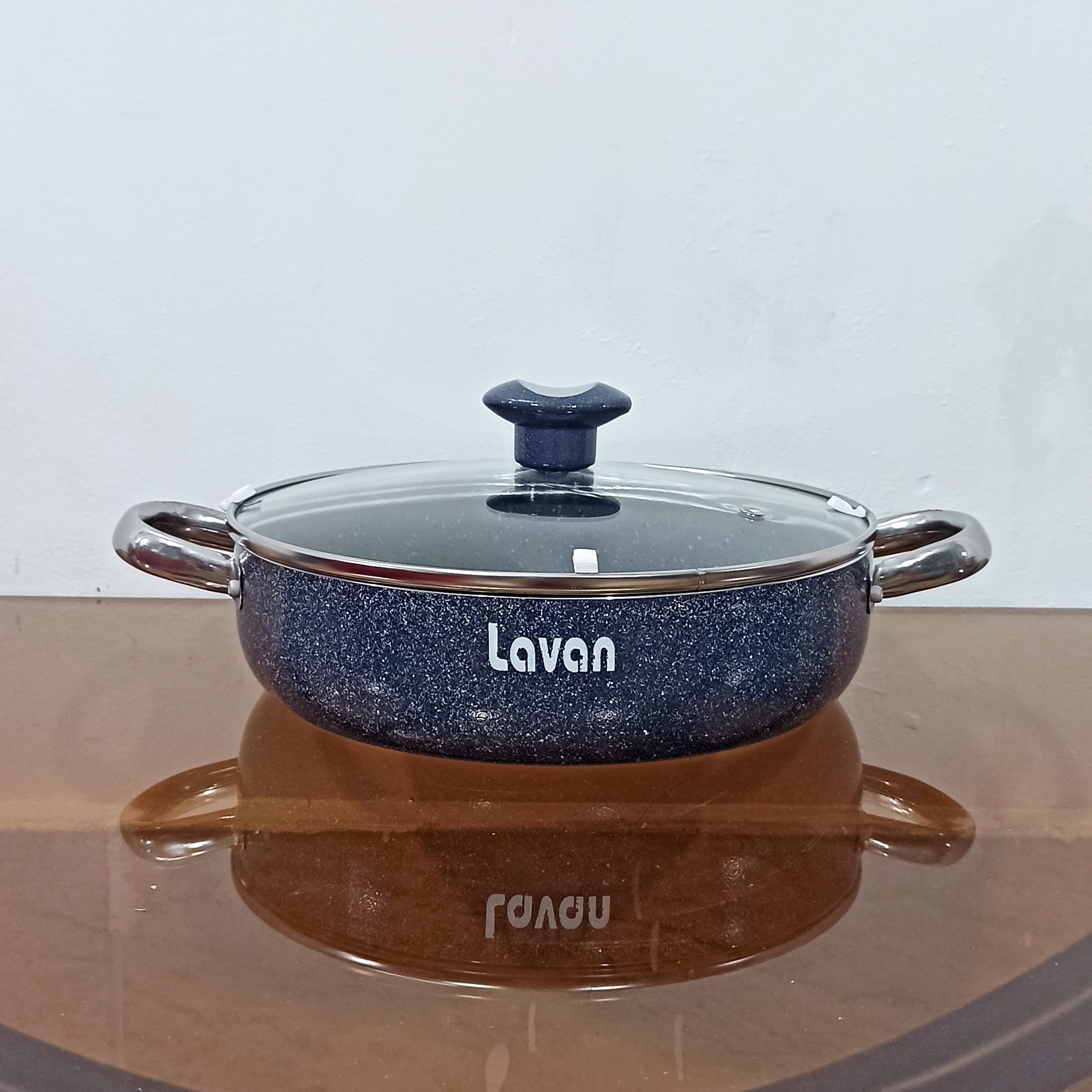 تابه گرانیتی سایز 24 لاوان مدل تیتان طوسی با ارسال رایگان