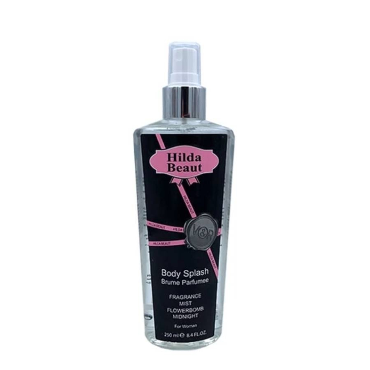 بادی اسپلش زنانه هیلدا بیوت مدل V&amp;r Flowerbomb Midnight حجم 250 میلی لیتر