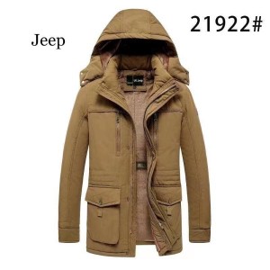 کاپشن اور سایز بزرگ برزنتی خزدار ضد اب برند jeep