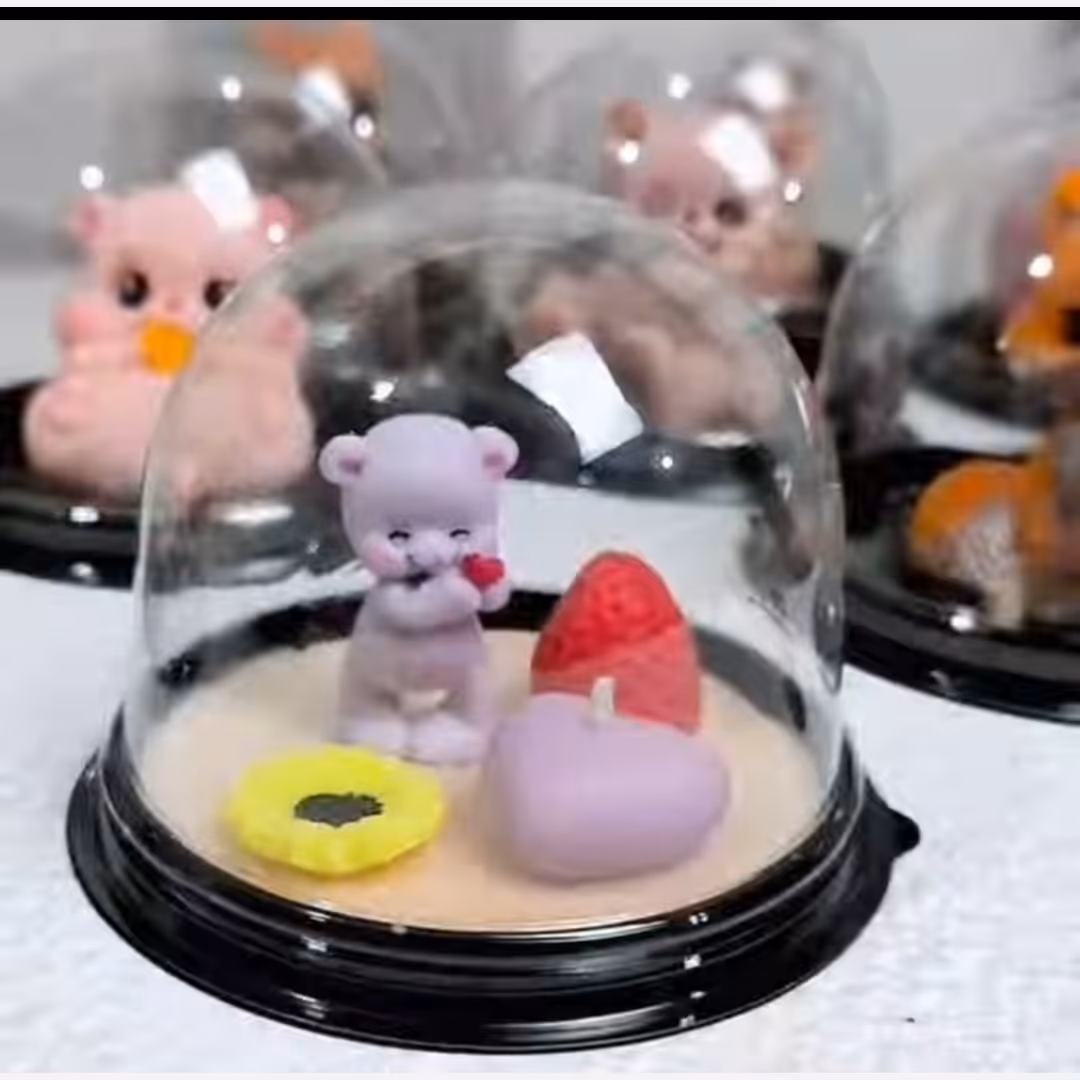 ظرف کاپ کیک ظرف دسر  10تایی