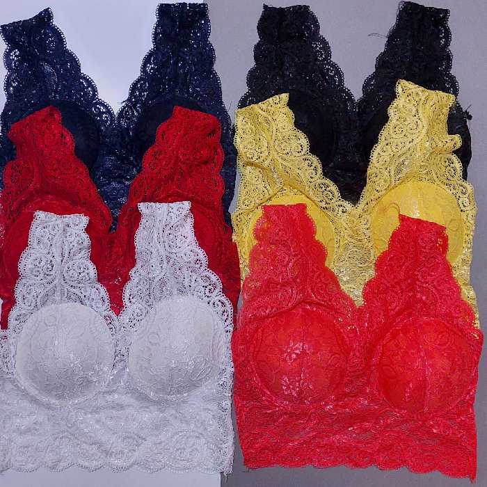 نیم تنه دانتل فری سایز 