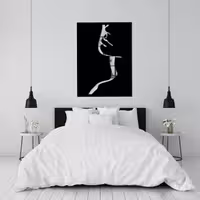 تابلو آینه الف طرح رخسار