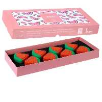 کوکتل پدیکور هندوانه ای ژبن پلاس بسته 8 عددی بمب حمام