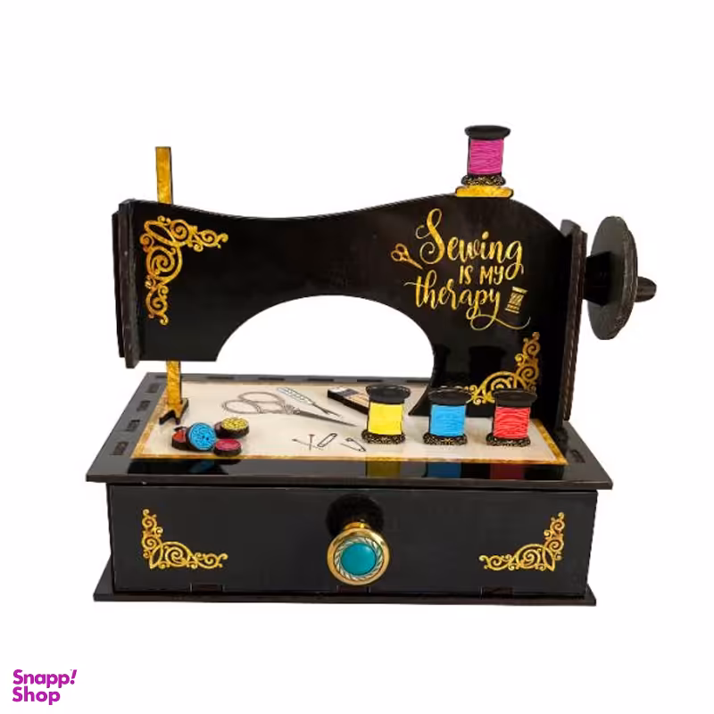 جعبه مدل چرخ خیاطی