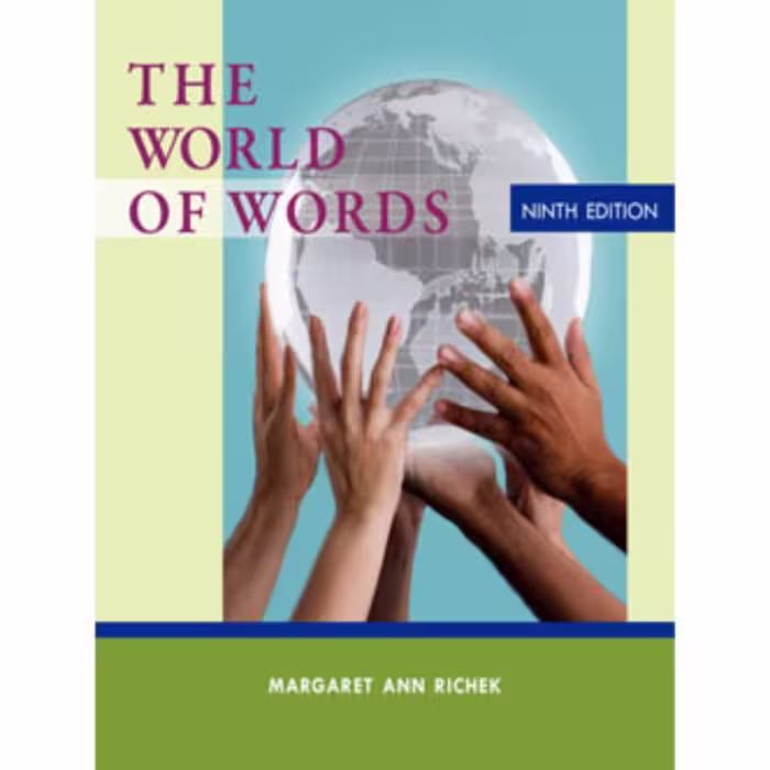 کتاب the world of words 9th edition
