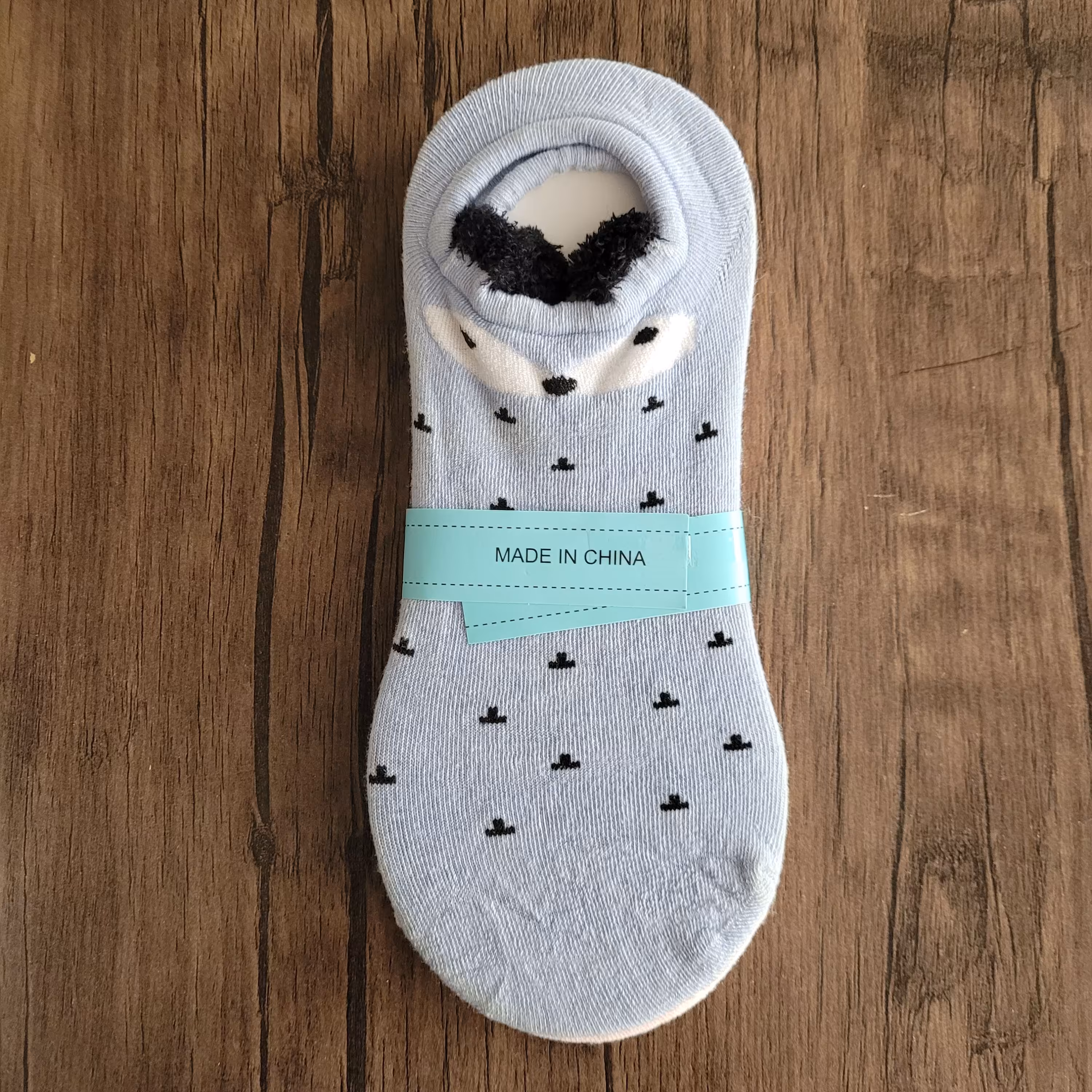 جوراب گوشدار فانتزی وارداتی فری سایز مناسب سایز 35 تا 40 با کیفیت عالی