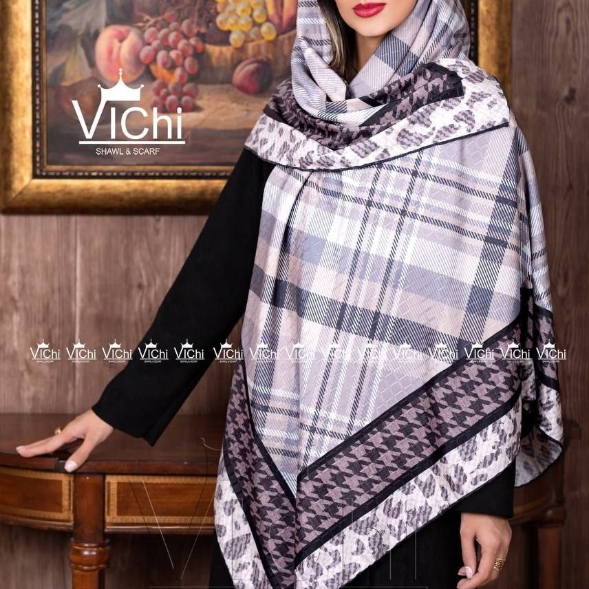 روسری نخ پاییزه پر طرفدار طرح باربری