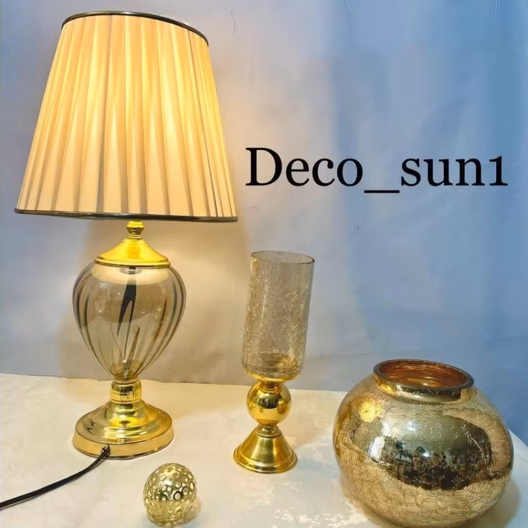 اباژور طلایی رومیزی