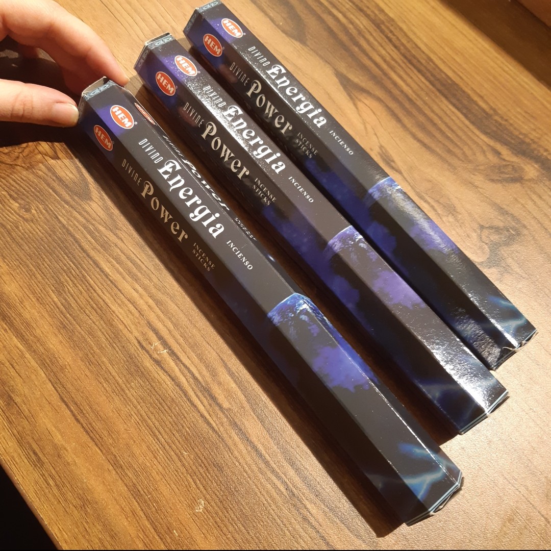 عود انرژی برند HEM با تخفیف ویژه در بسته بندی 20 عددی