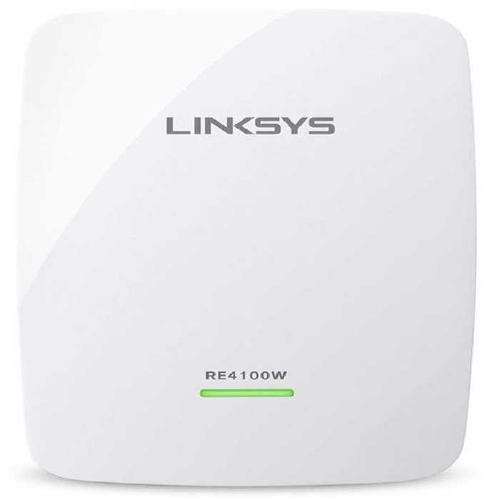 توسعه دهنده شبکه بی‌سیم لینک سیس مدل آر ای 4100 دبلیو