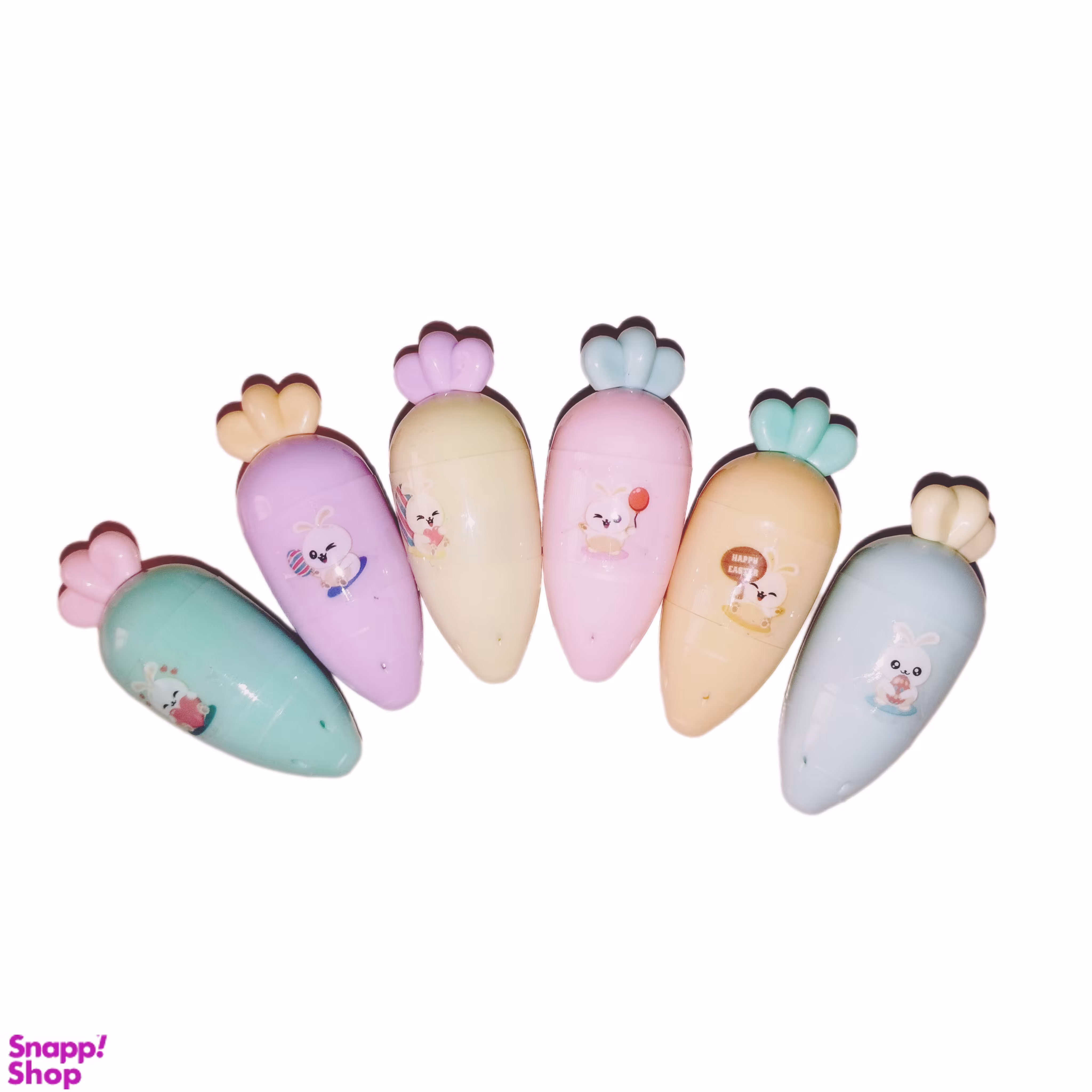 هایلایتر مدل هویج کد 311 بسته 6 عددی