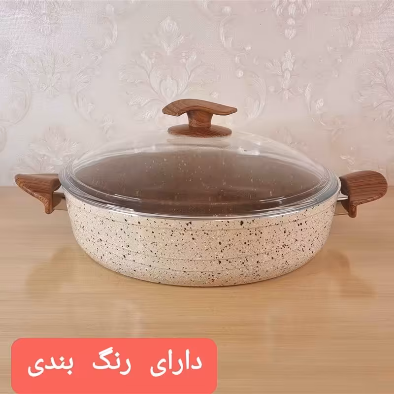 تابه دو دسته گرانیتی سایز 30  اویز