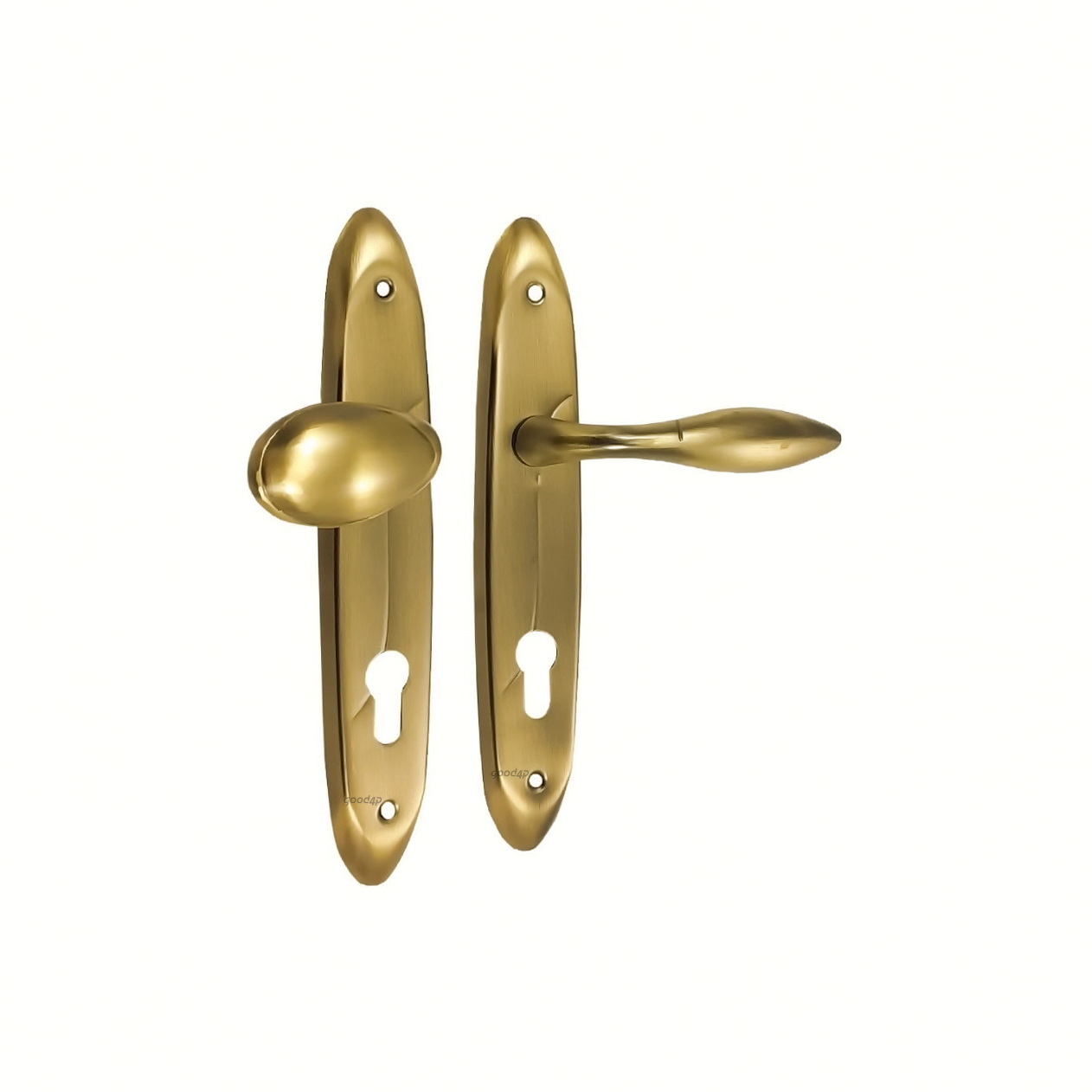 دستگیره پلاک آپارتمانی چپ زیتونی نیکو مدل 405