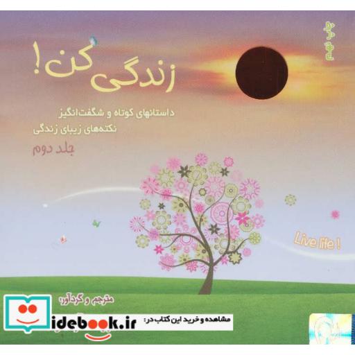 کتاب زندگی کن! 2 (داستانهای کوتاه و شگفت انگیز،نکته های زیبای زندگی) اثر امیررضا آرمیون