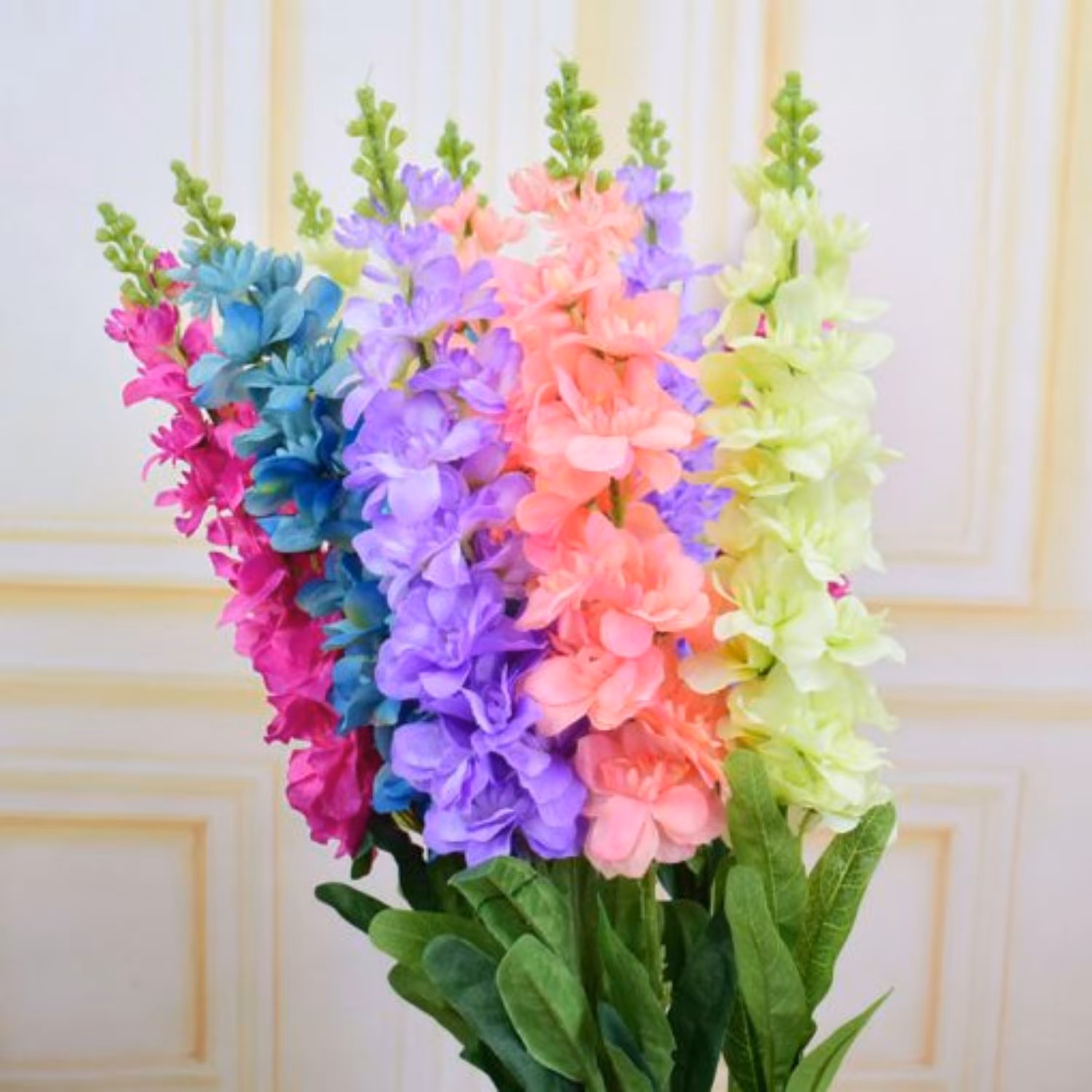 بذر گل دلفینیوم رنگارنگ - بسته 100 عددی ایتالیایی