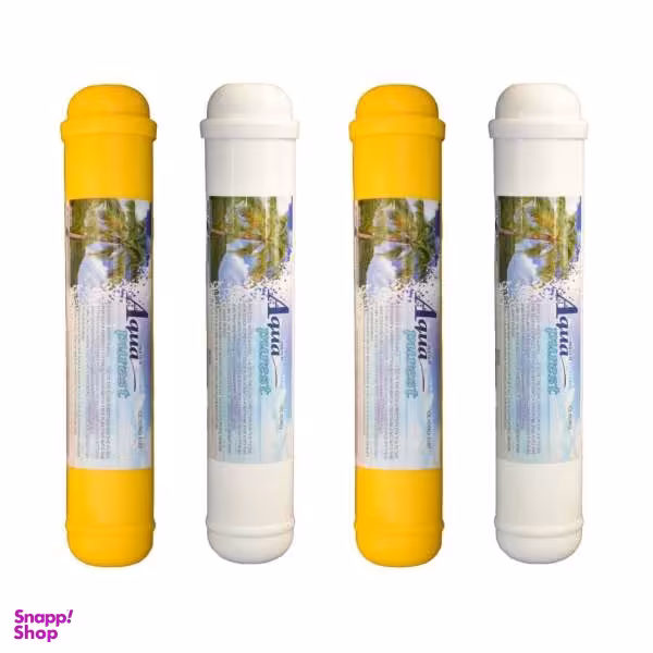 فیلتر دستگاه تصفیه کننده آب آکوا پیورست مدل پست کربن و مینرال بسته 4 عددی