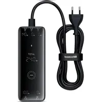 شارژر رومیزی فست تایپ سی، یو اس بی و دی سی 240 وات بیسوس CCGAN240CE