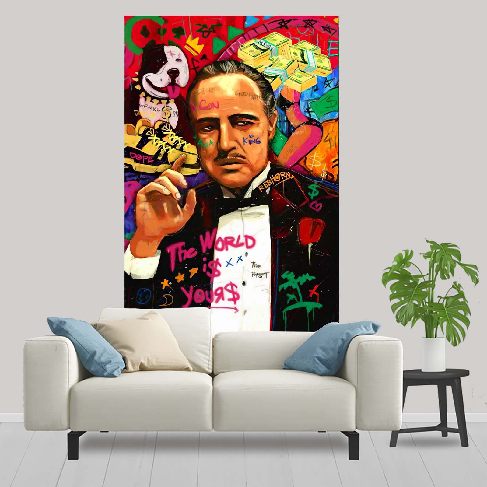 تابلو شاسی مدل پدر خوانده کد 002