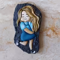 کوکی دختر مناسب تاپرکیک، هدیه دادن، گیفت تولدودیگر مناسبتها