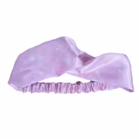 هدبند گره ای ساتن ابریشم طرح شاپرک