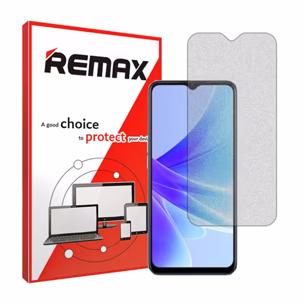 گلس اوپو A58 مدل هیدروژلی مات برند ریمکس کد S