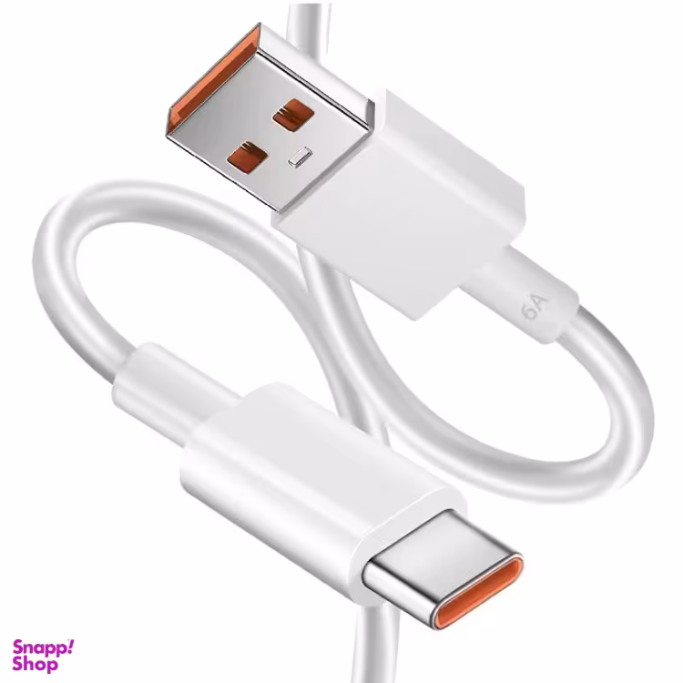 کابل تبدیل USB به Type-C شیائومی مدل Turbo 6A به طول 1 متر