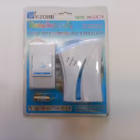 زنگ بی سیم بدون نیاز به برق و دوشاخه وصل به پریز برق با انواع صداهای زنگ