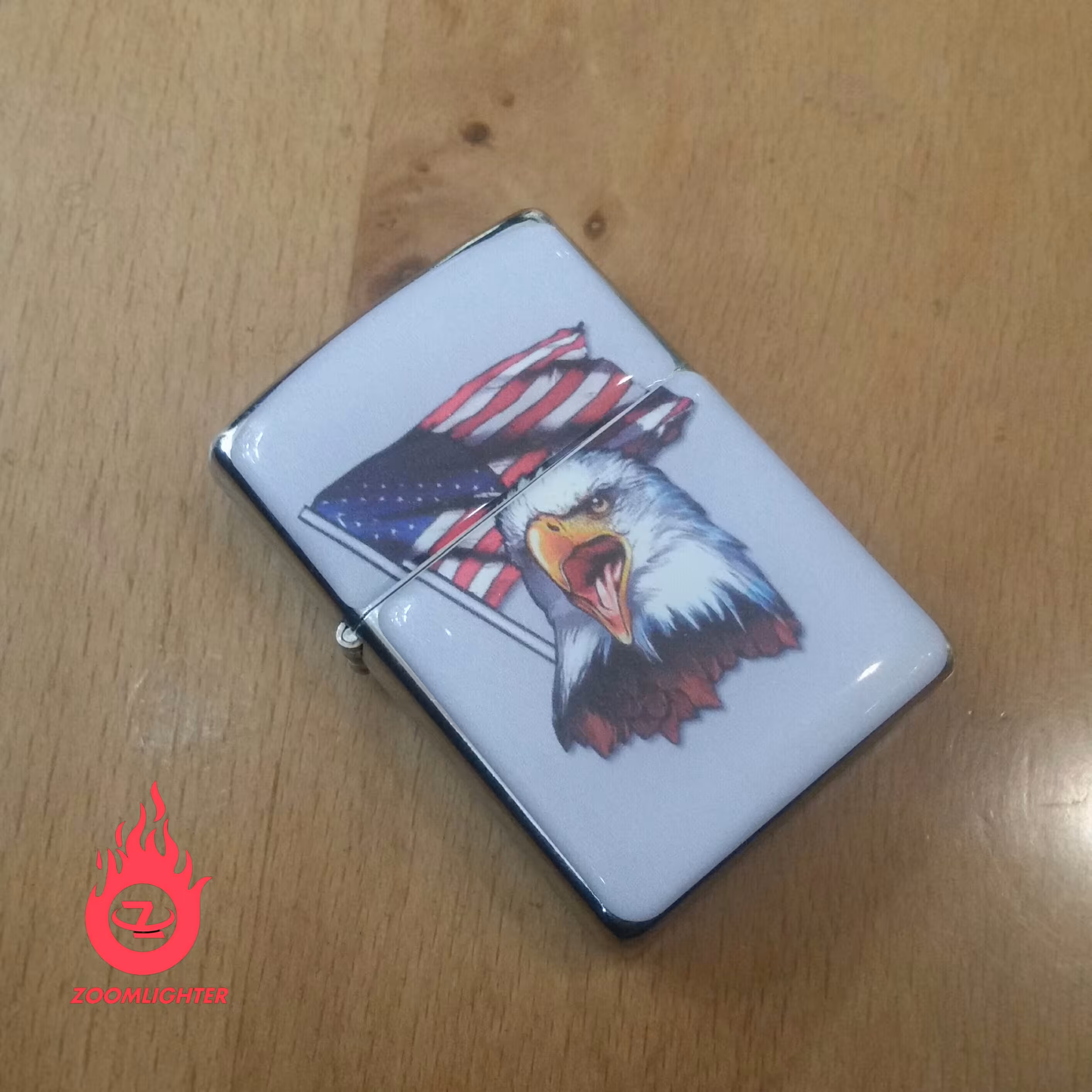 فندک زیپو ژله ای طرح عقاب 