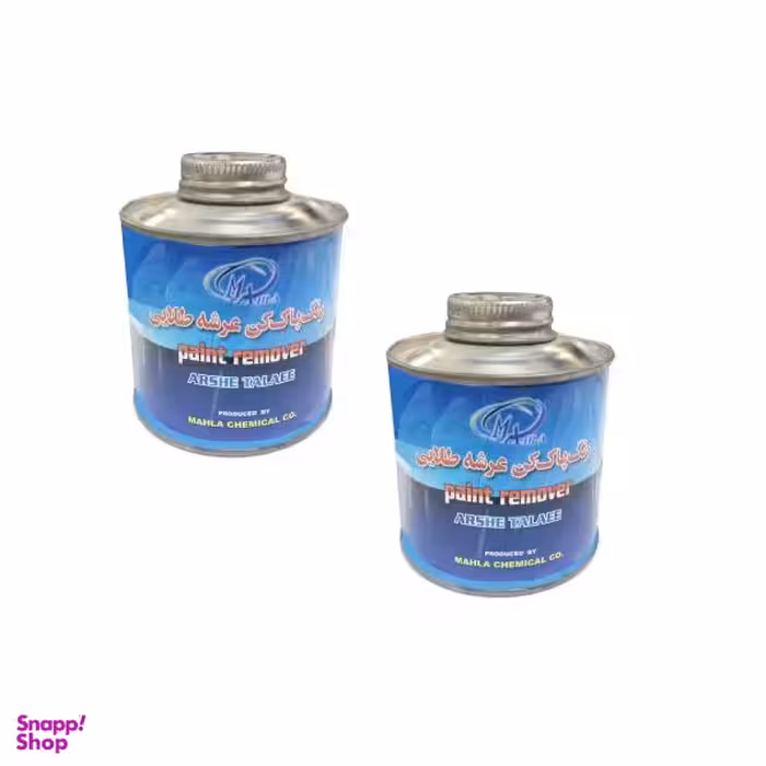 رنگ پاک کن عرشه طلایی مدل 500 حجم 0.5 لیتر مجموعه 2 عددی