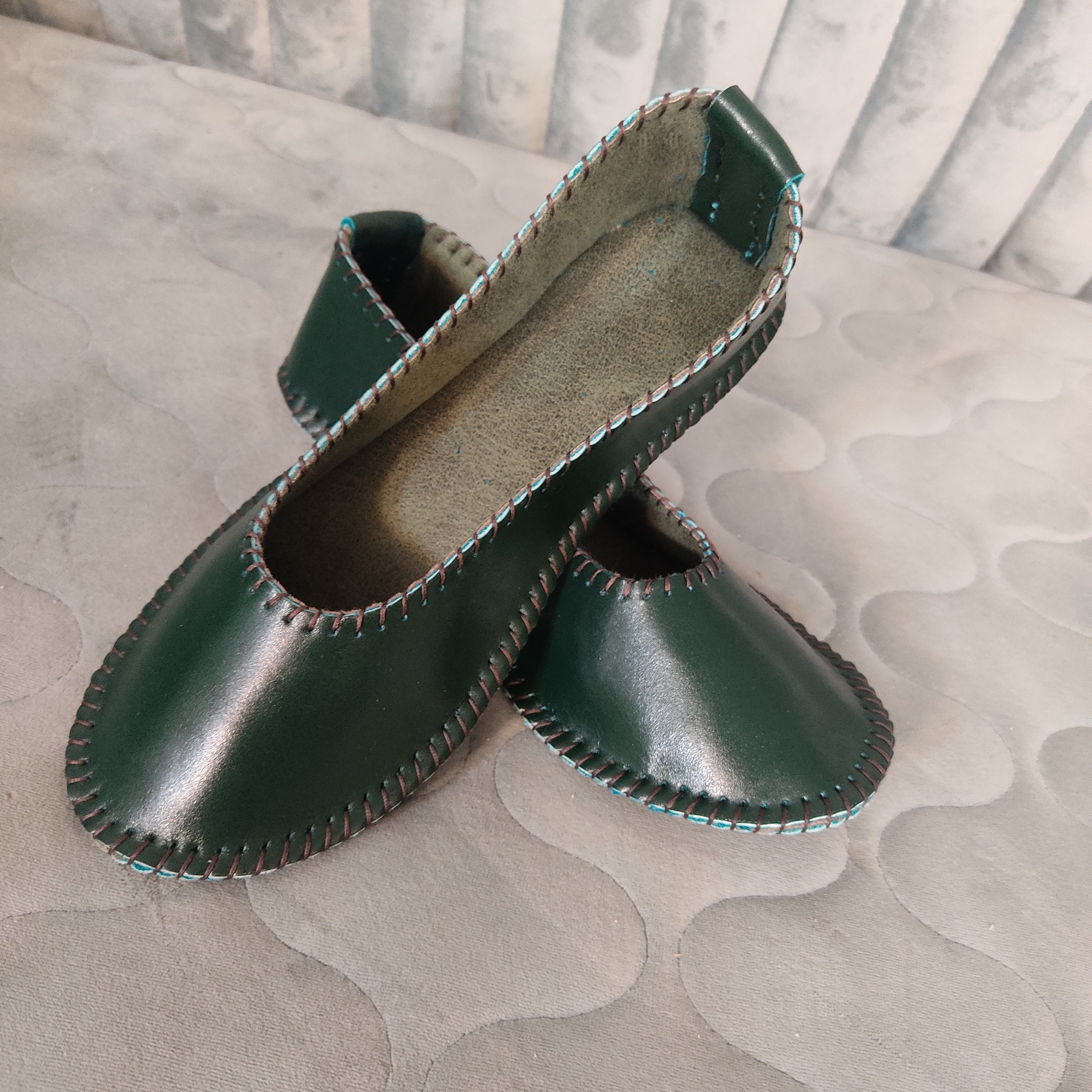 پاپوش چرم طبیعی کد7