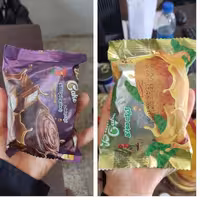 کیک براونی درکارتن 36عددی  درطعمهای (موزی.شکلاتی.پرتقالی وکشمشی)