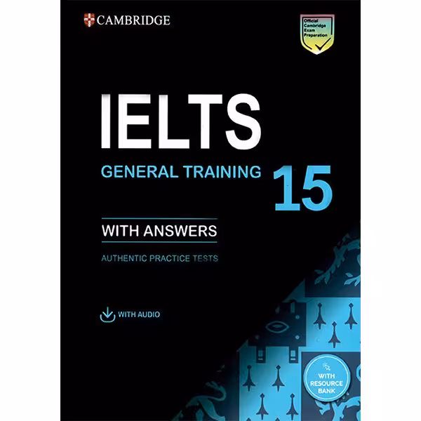 Cambridge English IELTS 15 General Training سایز وزیری