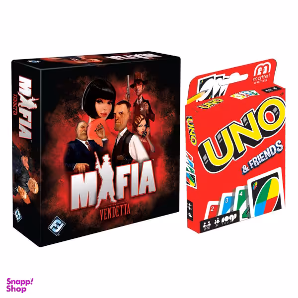 بازی فکری مدل مافیا به همراه بازی فکری اونو