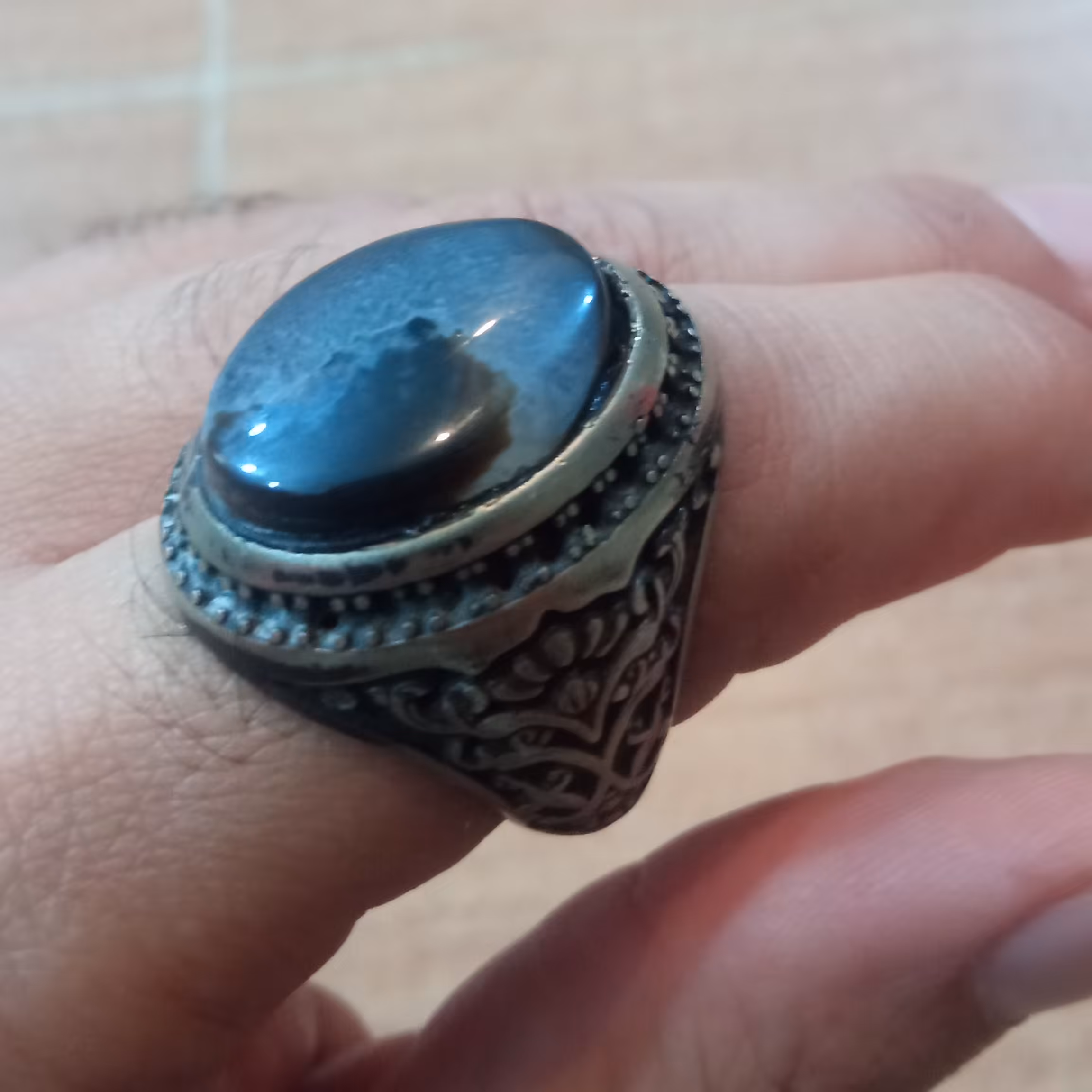 انگشتر عقیق شجر