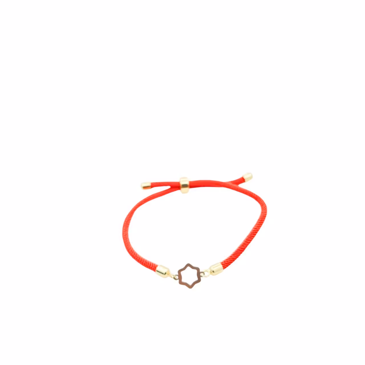 دستبند طلای 18 عیار بند ابریشمی کد DP149