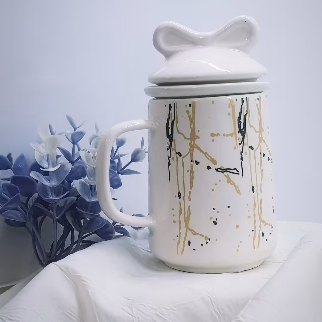 ماگ درب دار  دمنوش