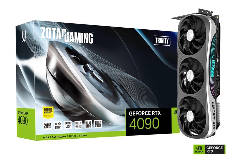 کارت گرافیک  زوتک مدل GeForce RTX 4090 Trinity حافظه 24 گیگابایت