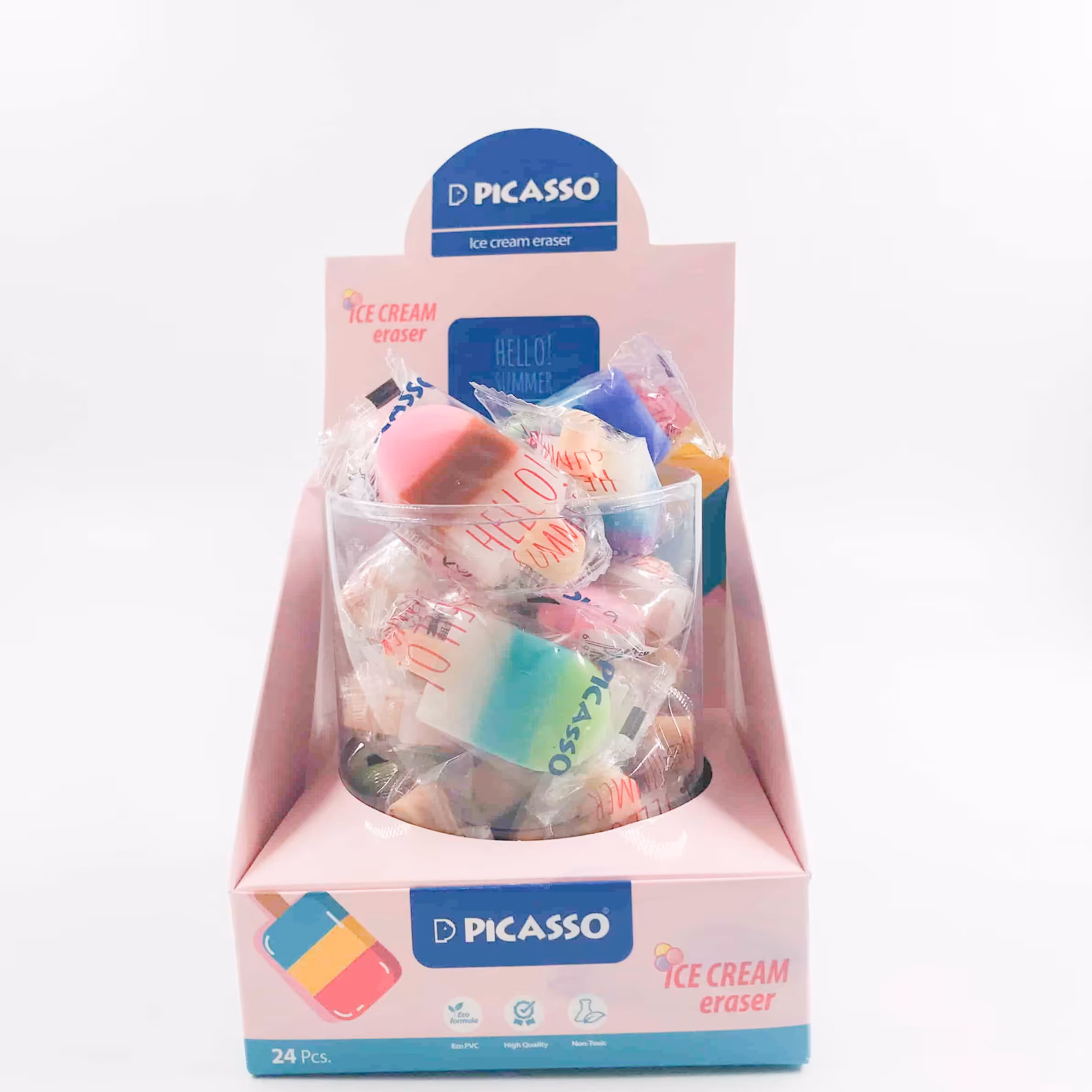 پاک کن فانتزی طرح بستنی