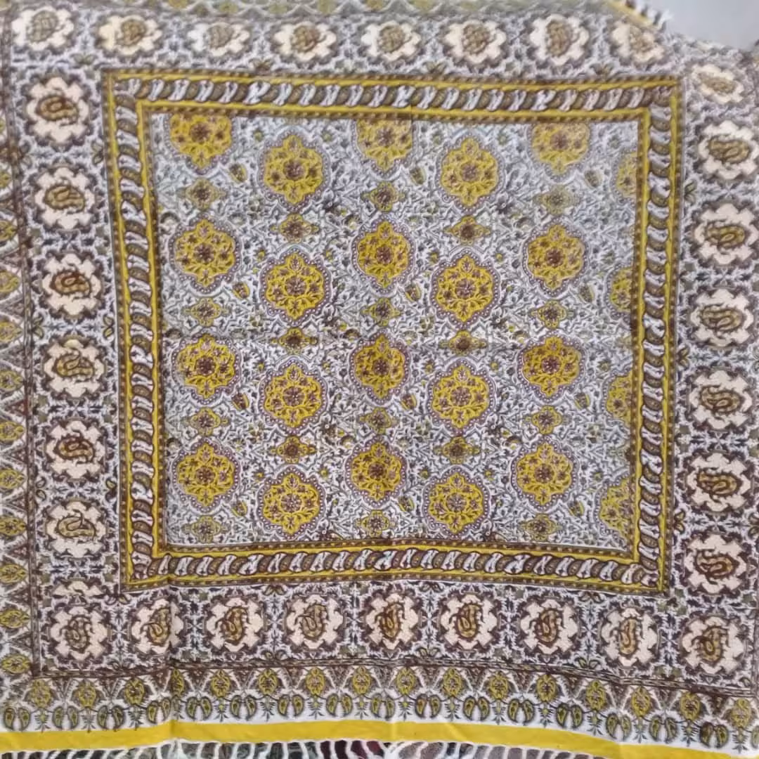 سفره قلمکار صادراتی اعلا سایز 1در1متر