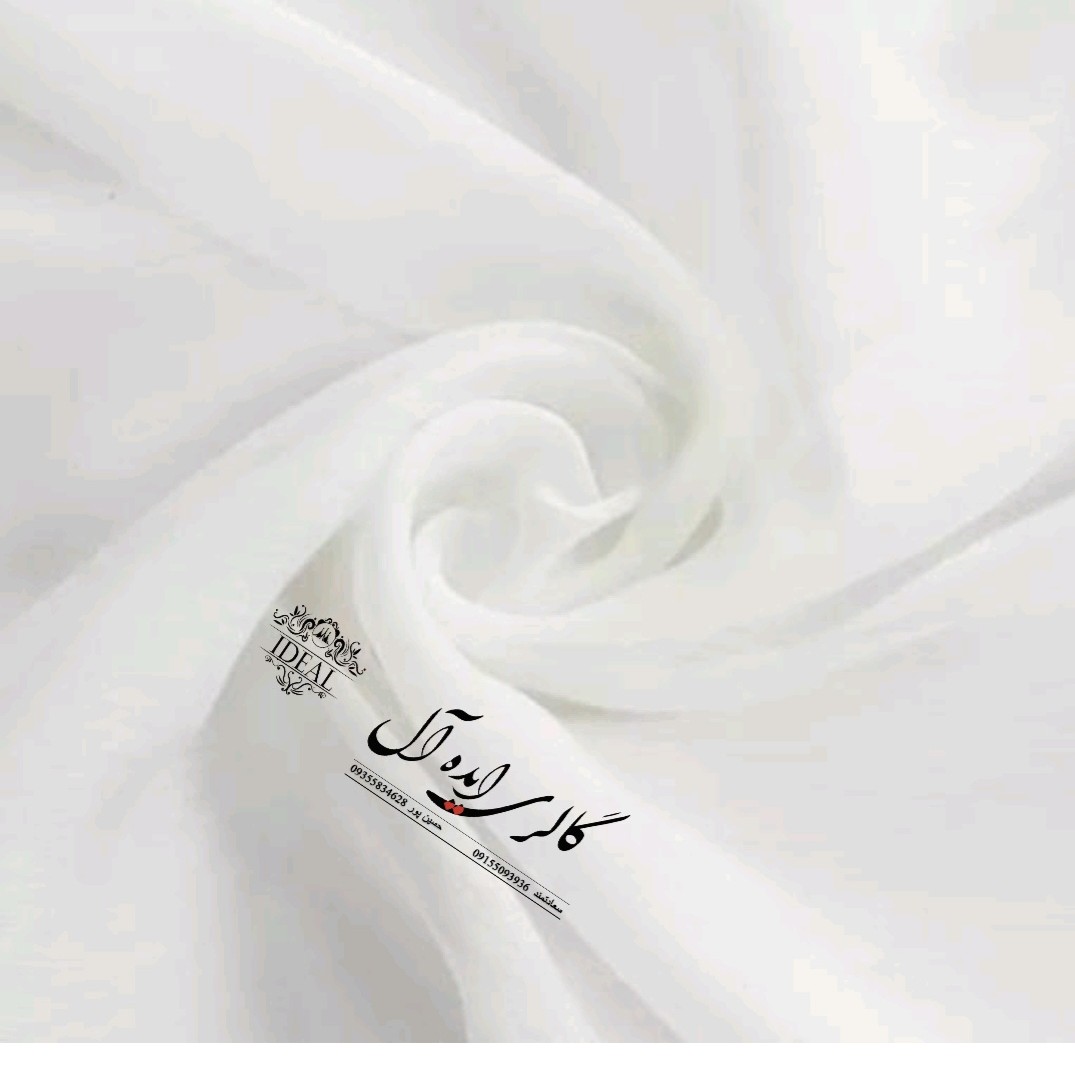 7.5 متر پارچه حریر ساده