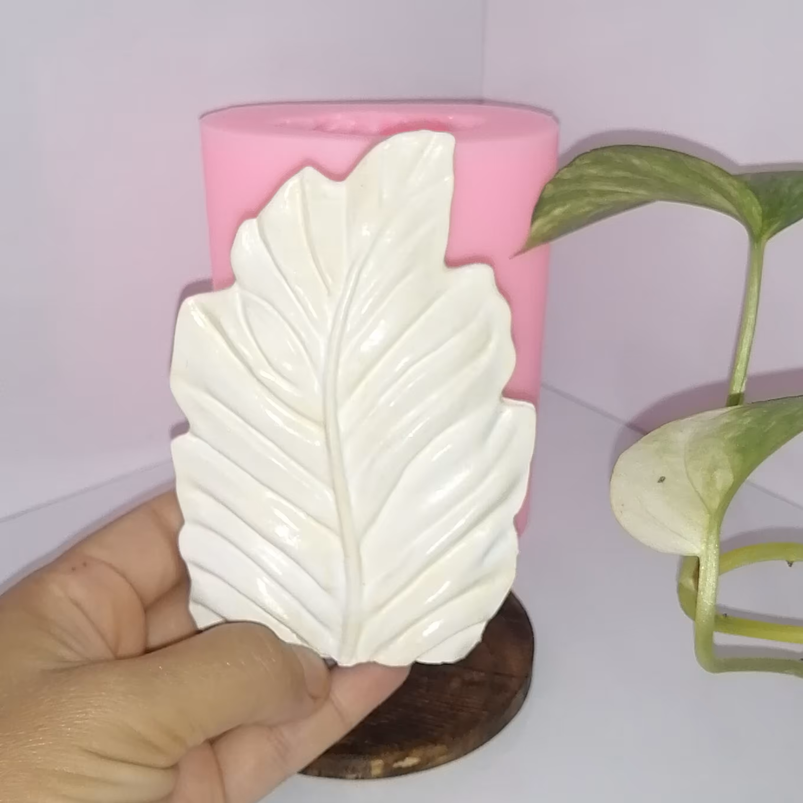 قالب سیلیکونی برگ مینیمال