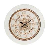 ساعت دیواری چوبی کیتا مدل رویال کد CKS 645-W80 - (قطر 80 cm)
