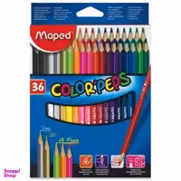 مداد رنگی 36 رنگ مپد مدل colorpeps کد 70138