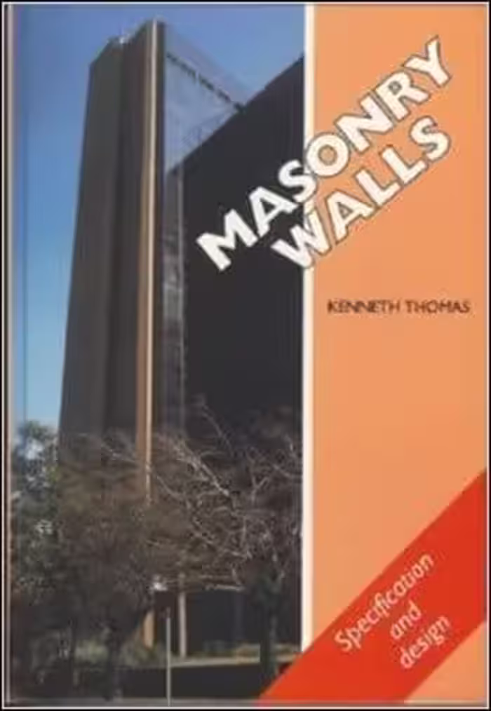 󾕇 Thomas K., Masonry Walls - Specification And Design, 1996 - دانلود کتاب های دانشگاهی