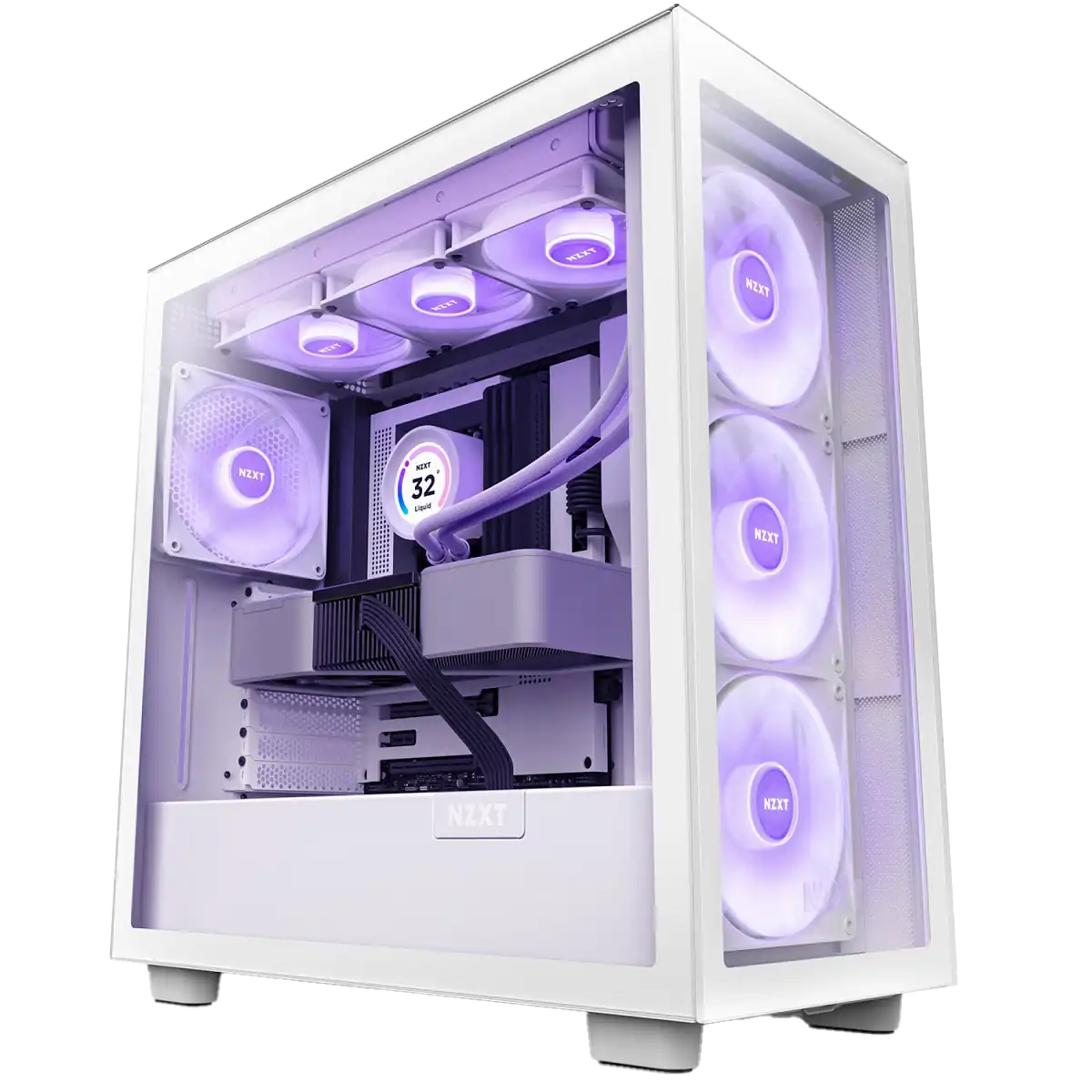 کیس ان زد ایکس تی مدل H7 Elite White | آی تی هوم