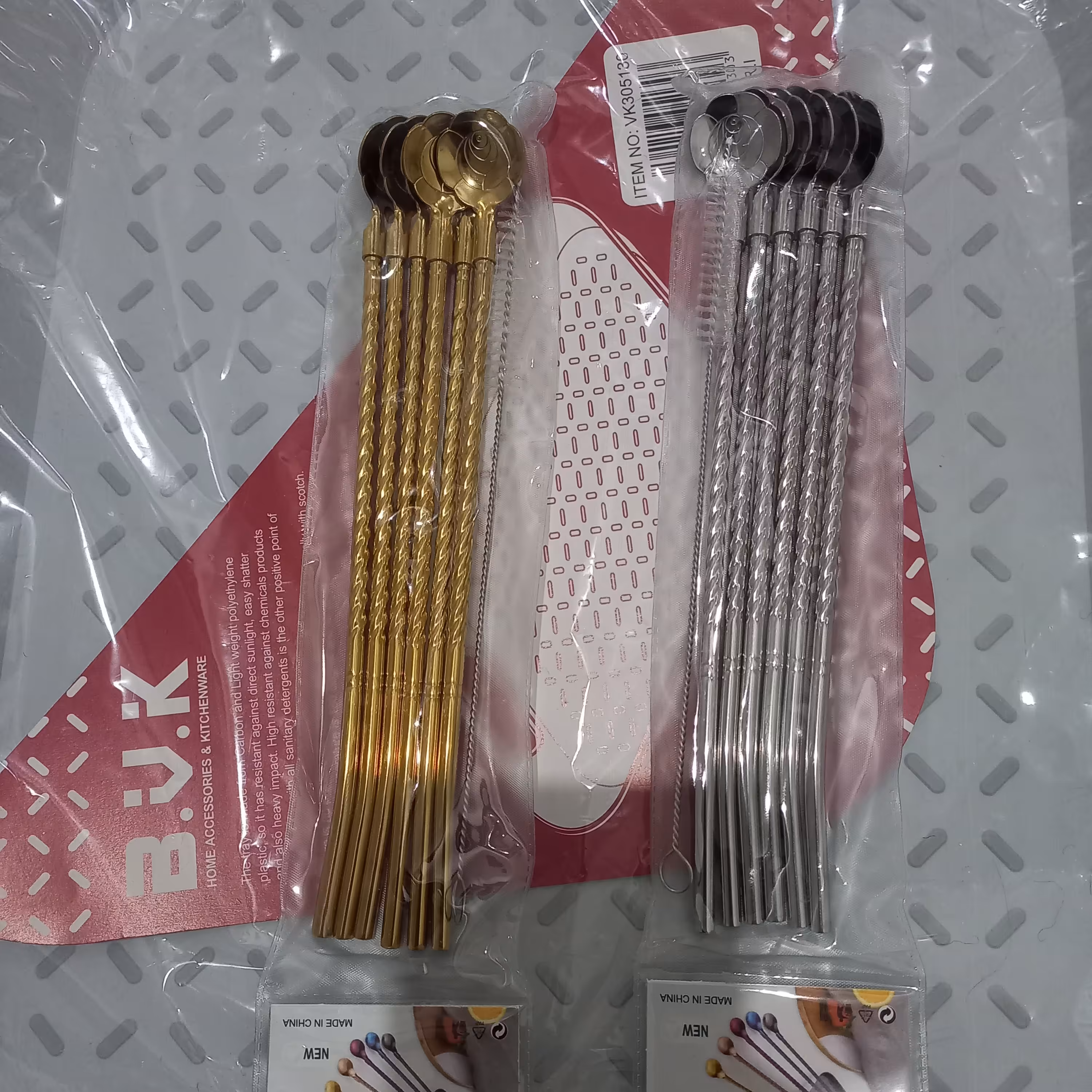 قاشق نی شربت خوری یونیک لایف