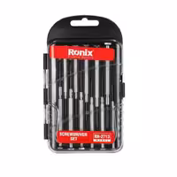 ست 12 عددی پیچ گوشتی ساعتی دسته فلزی رونیکس کد RH-2713