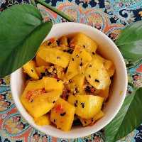 ترشی انبه زعفرانی